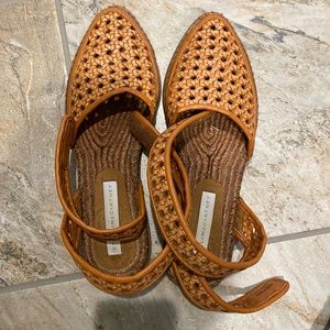 Stella McCartney brown espadrille sandals